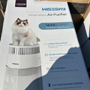 brand new in the box WS360 air purifier